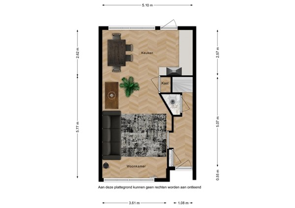 Floorplan - Stadsweide 22, 4521 BA Biervliet